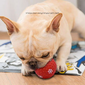 Nuevos Juguetes Masticables de Látex con Dibujos Animados Navideños para Perros, Interactivos, Ecológicos, Duraderos, de Alta Resistencia, con Sonido, para la Salud Dental - Product Image 6