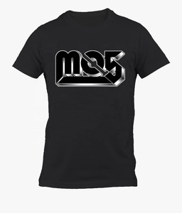 Camiseta unisex para hombre y mujer de 100%, camiseta de tela peinada de algodón con diseño personalizado, bordado personalizado - Product Image 1