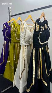Nuevo lehenga de rayón con diseño Gota Patti y vuelo completo - Trabajo artesanal Kodi y blusa elegante a juego. Proveedor indio. - Product Image 5