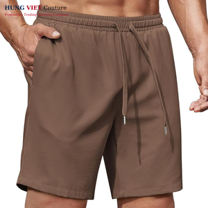 2025 nuevos pantalones cortos 100% de algodón de alta calidad para hombres, pantalones cortos atléticos de peso pesado para hombres - Product Image 2