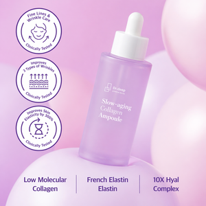 Suero Facial Hidratante con Elastina Francesa y Colágeno de Bajo Peso Molecular, Solución Intensiva para Reparación de la Densidad de la Piel, para una Piel Radiante - Product Image 1