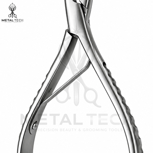 Pince de dépose d'extensions capillaires en acier inoxydable finition satinée, ouvre-anneaux micro-liens à double trou, outil de salon pour la destruction de liens à la kératine - Product Image 4