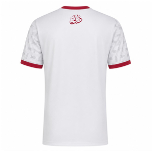 เสื้อฟุตบอลกาตาร์ 2026 สีแดงเลือดหมู เสื้อแฟนบอลทีมชาติ สไตล์ชุดกีฬา - Product Image 4