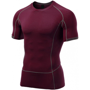 New Best Quality <b>Compression</b> <b>Shirts</b> <b>for</b> <b>Men</b> and Short Sleeve Gym Workout High Quality Outdoor <b>Compression</b> <b>Shirts</b> - Product Image 2