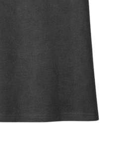 Camiseta de Algodón Gris Oscuro para Mujer, con Pedrería en el Hombro, Estilo Casual, Manga Corta, Top de Verano, Fabricante de Logotipos Personalizados OEM - Product Image 6