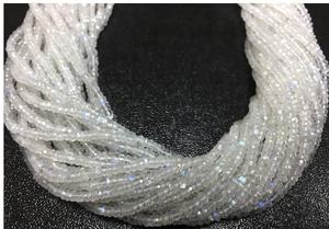 Nueva llegada Rainbow Moonstone Faceted Loose Gemstone Beads Rondelle Shape Pulido para la fabricación de joyas Precio al por mayor - Product Image 3