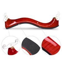 La01 Violin Shoulder Rest Durable Plastic Lacquered Coated For Stringed Instruments