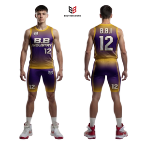 ชุดยูนิฟอร์ม 7v7 สีดำนีออนเขียว ลาย Glitch เสื้อกล้ามและกางเกงรัดรูปสำหรับผู้ชาย - Product Image 4