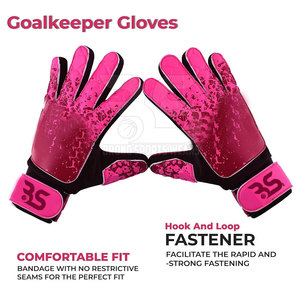Guantes de Portero Profesionales con Agarre para Entrenamiento, Acolchado Absorbente de Impactos, Correa de Muñeca Segura, Agarre Fuerte, para Fútbol - Product Image 4