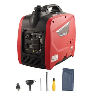 Generatore Inverter Portatile Silenzioso da 2900W di Potenza di Picco, Alimentato a Gas, Uscita 24V DC e AC per Uso Domestico, Design Compatto - Product Image 1