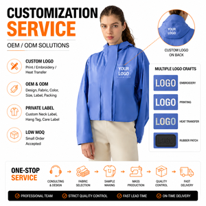 <b>Waterproof</b> Windproof Water Resistant Lightweight Breathable Winter <b>Long</b> Soft Shell <b>Jacket</b> Women Mountaineering Quick Dry - Product Image 3
