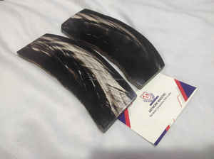 Placa Rectangular de Cuerno de Carnero o Oveja, Material Orgánico Auténtico, para Fabricación de Cuchillos y Óptica, Tacto Real, Hecho Naturalmente - Product Image 4