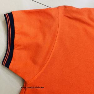 Venta al por mayor de alta calidad 100 algodón de peso medio liso Casual Golf logotipo personalizado Polo simple para OEM hombres Polo de golf camisas., - Product Image 4