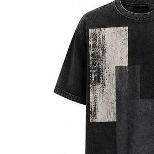 Camisa de Mezclilla con Diseño Personalizado para Hombre, 100% Algodón, Transpirable, Ecológica, Corte Holgado, Estilo Casual Urbano - Product Image 5
