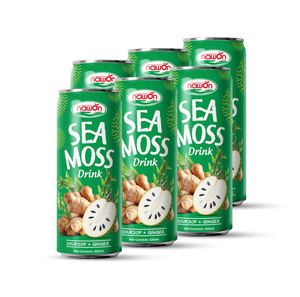 Bebida Funcional de Musgo Marino con Jengibre y Guanábana, Lista para Beber, Distribuidor de Fábrica OEM - Product Image 3