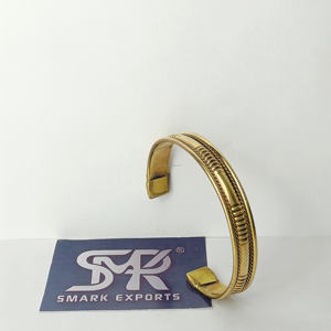 Bijoux unisexes en cuivre, bracelets et bracelets de l'usine d'Idnia, accessoire de mode plaqué or, vente en gros - Product Image 5