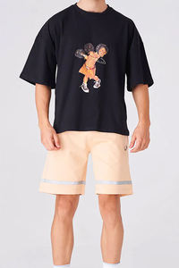 Conjunto Deportivo Casual para Hombre 2026, Estampados de Alta Calidad, Camiseta de Manga Corta, Pantalones Cortos, Jogger Unisex, Tela de Felpa - Product Image 3