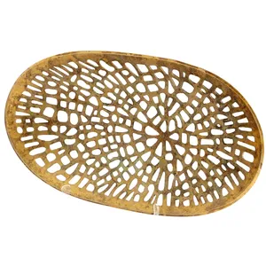 Designer Metal Display Tray for Boutique Gift Shops Luxury Retail Stores and ShowroomsTrending <b>Ceramic</b> Plant Tray Wedding Event - Product Image 1