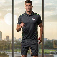 Tissu en toile personnalisé en gros pour chemises, haute performance, séchage rapide, Spandex/Coton, vêtements de sport pour hommes, impression intégrale pour équipes, pour T-shirts