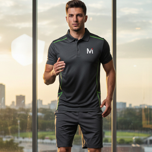 Camiseta Polo Sublimada Personalizada al por Mayor, de Alto Rendimiento, Secado Rápido, Poliéster, Ropa Deportiva para Hombre, Camisetas Polo con Estampado Completo para Equipos - Product Image 6