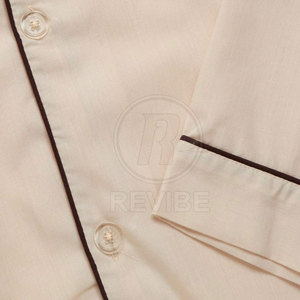 Pyjama pour homme au design personnalisé, 100% coton, écologique, respirant, de haute qualité, nouvelle arrivée en vente - Product Image 6