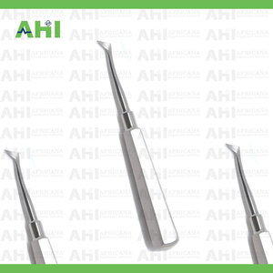 Elevador de Raíces Dental de Calidad Premium, Tipo Twist 27 L, Manual, de Acero Inoxidable, Certificado CE Clase I, Instrumento Dental Ergonómico Plateado - Product Image 5