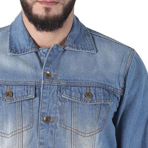Chaquetas Vaqueras al por Mayor, Chaqueta Vaquera de Estilo Simple para Hombre, Chaqueta Vaquera Informal Vintage para Hombre - Product Image 6