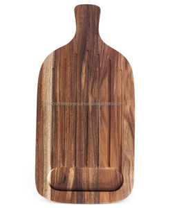 Planche à découper en acacia, passe au lave-vaisselle, durable, en bois naturel, accessoires de cuisine pour la maison - Product Image 2