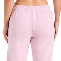 Pantalon de survêtement pour femme en molleton de coton, violet, brodé sur mesure OEM, grande taille, style décontracté, vente en gros