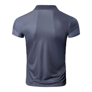 Camiseta Deportiva de Poliéster, Diseño Polo, Secado Rápido, Manga Corta, para Golf, Tejido Elástico en Cuatro Direcciones, Marca Propia - Product Image 4