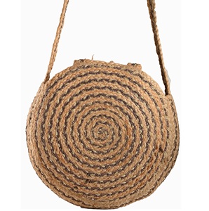 Sacs à main en jute et coton multicolores de style bohème 2026 pour femmes – Nouveaux sacs messager de soirée faits à la main, très tendance - Product Image 1