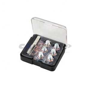 TAIWAN CALIBRE M13 X 1.5MM Vis de carter d'huile Outil de refiletage Bouchon de vidange d'huile Kit de réparation de filetage de robinet, Réparation de bouchon de carter d'huile - Product Image 1
