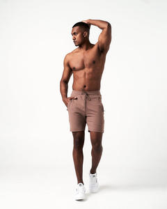 Service OEM, vente en gros de shorts pour hommes, impression de logo personnalisé, polyester/coton, coupe-vent, fermeture à cordon, couleur personnalisée, streetwear - Product Image 4