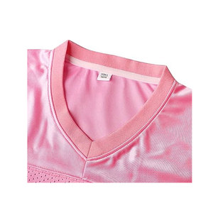 Maillot de football américain personnalisé pour hommes, impression par transfert thermique, broderie, vêtements de sport, couleur unie, service OEM - Product Image 4