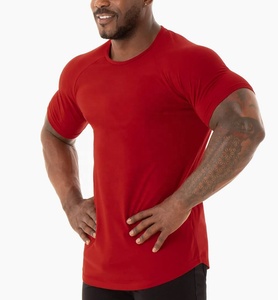 Vente en gros 100% coton T-shirts unis décontractés pour hommes 200 grammes avec impression de logo personnalisé Design vierge et conception de sonnerie - Product Image 3