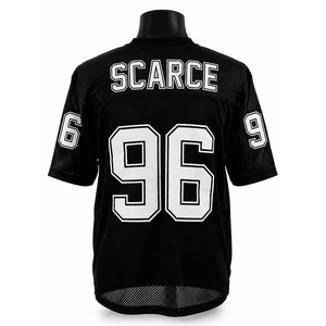 Maillot de football américain personnalisé pour hommes, uniforme d'équipe en maille respirante, col en V, chemise de sport athlétique, tenue d'entraînement et de jeu - Product Image 2