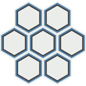 Carreaux de ciment extérieurs polyvalents de 190 mm : surface résistante aux intempéries pour revêtements de sol et accents muraux verticaux - Product Image 5