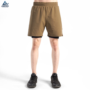 Pantalones Cortos Deportivos para Hombre, Cintura Elástica, Transpirables, de Malla, para Ejercicio y Entrenamiento, OEM, ODM, Impresión Personalizada, Pantalones Cortos Deportivos para Correr - Product Image 2