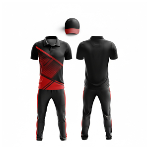 Uniforme de Críquet Sublimado Personalizado para Clubes |   Uniforme Completo de Cricket para Hombres, Mujeres y Jóvenes, Camiseta Polo y Pantalones, OEM - Product Image 1