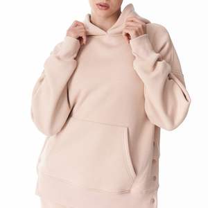 Sweat à capuche épais pour femme, style streetwear, unisexe, vente en gros, OEM, collection automne - Product Image 4