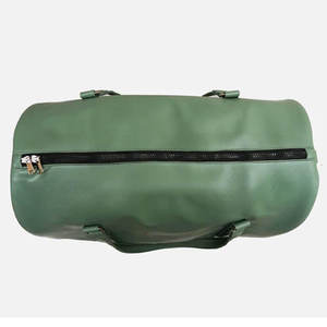 Eco-Friendly Customized Leather Duffle Bags Made in Pakistan for Sale Hot Selling Wholesale Outdoor Waterproof Zipper - Product Image 5