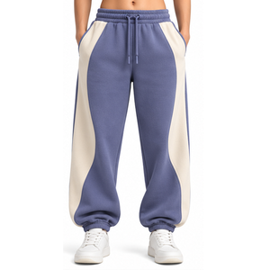 Pantalon de survêtement surdimensionné en molleton 100 % coton pour homme, fabrication sur mesure, vente en gros, fournisseur OEM ODM, marque privée, commande en gros - Product Image 1
