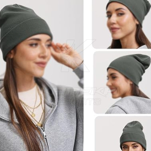 Gorros de Punto 100% Acrílico, Suaves, Ligeros, Cálidos, Unisex, Ajustables, Casuales, de Alta Calidad para Actividades al Aire Libre en Invierno - Product Image 4