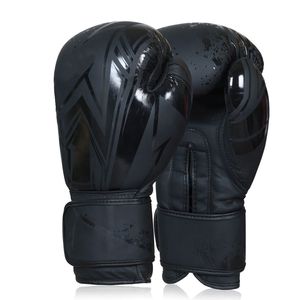 Guantes de Boxeo Profesionales de Alta Calidad, Personalizados, de Cuero PU, con Cierre para Entrenamiento de MMA y Kick Boxing - Product Image 5