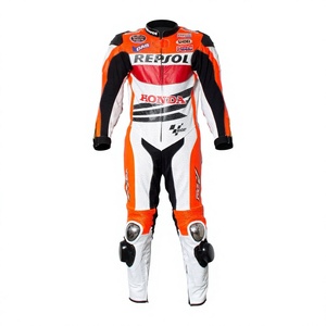 ชุดแข่งมอเตอร์ไซค์ Marc Marquez MotoCP รุ่น Zonda 1 ชิ้น ทำจากหนังวัว/หนังจิงโจ้ สำหรับขับขี่มอเตอร์ไซค์/จั๊มสูท MotoCp/ชุดสำหรับนักขี่มอเตอร์ไซค์ระดับมืออาชีพ - Product Image 1
