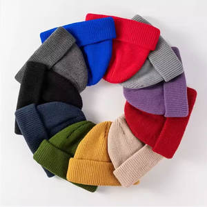 Econex Sports High Quality Unisex Adult 100% Mohair Customized Logo Embroidery Printed Street Style Beanie Cap Low Price Black - Product Image 3