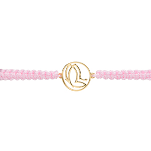 Pulsera de Macramé Roja Chapada en Oro de 14K con Rodio, Amuleto del Zodiaco, Diseño de Cordón Ajustable, Hecha a Mano, Joyería de Moda para Uso Diario - Product Image 1