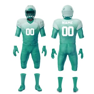 Conjunto de Uniforme de Fútbol Americano Sublimado Personalizado, Jersey y Pantalones, Absorbente de Humedad, Resistente, Transpirable, Ropa Deportiva de Entrenamiento - Product Image 1