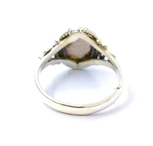 Handmade Sterling Silver 925 <b>Labradorite</b> Gemstone <b>Ring</b> With Smooth Fit - Unisex Jewelry Accessories for Daily Wear - Product Image 3