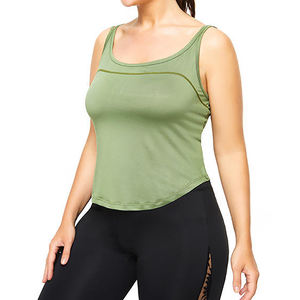 Último Diseño 2026: Camisetas sin Mangas para Gimnasio de Mujer, 100% Algodón Tejido, Frente Calado, Logo Personalizable, Culturismo, Las Más Populares - Product Image 5